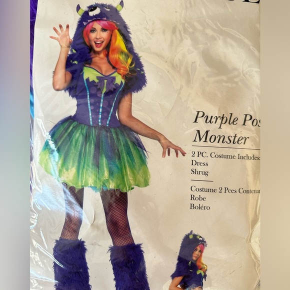 COPY - Purple Monster Costume - Picture 3 of 5